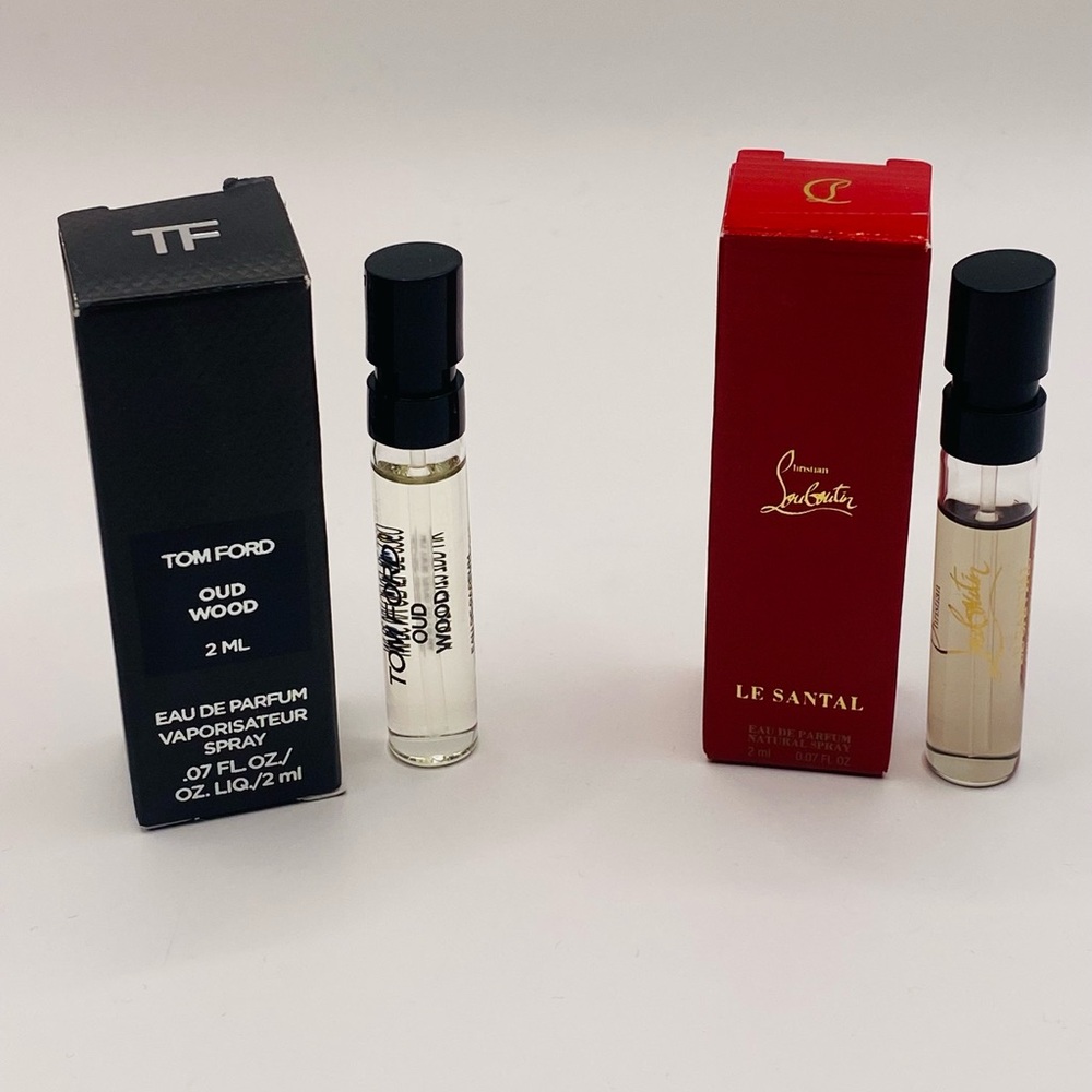 ⭐️LAST SET AVAILABLE⭐️Tom Ford Oud Wood & Louboutin Le Santal custom duo